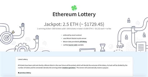 ethereumlottery.io seriös